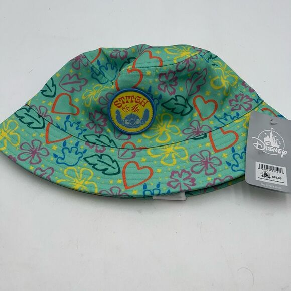 Disney Parks Stitch Abstract Shape Kango Hat - Picture 1 of 6